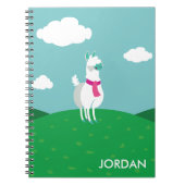 Tommy das Lama Notizblock (Vorderseite)