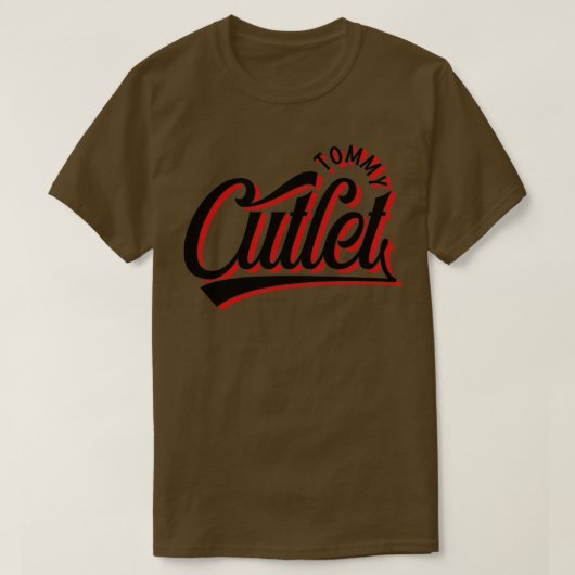 Tommy DeVito bekannt als Tommy Cutlets v6 T-Shirt (Design vorne)