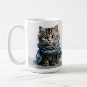 Tommy, die flauschigste Tabby-Katze Kaffeetasse