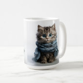 Tommy, die fließendste Tabby-Katze Kaffeetasse (VorderseiteRechts)