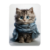 Tommy, die fließendste Tabby-Katze Magnet (Vertikal)