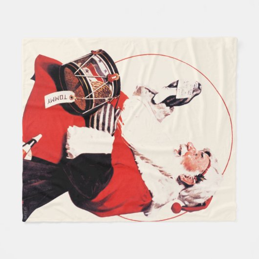 Tommy Drum Fleecedecke (Vorderseite (Horizontal))