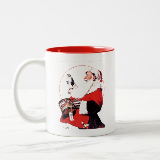 Tommy Drum Zweifarbige Tasse (Links)