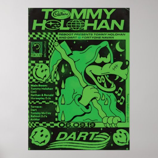 Tommy Holohan Rave Poster (Vorne)