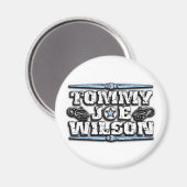 Tommy Joe Wilson Magnet (Vorderseite/Rückseite)