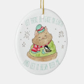 Tommy Lasse Friedensverzierung Keramik Ornament (Rechts)