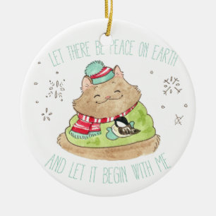 Tommy Lasse Friedensverzierung Keramik Ornament