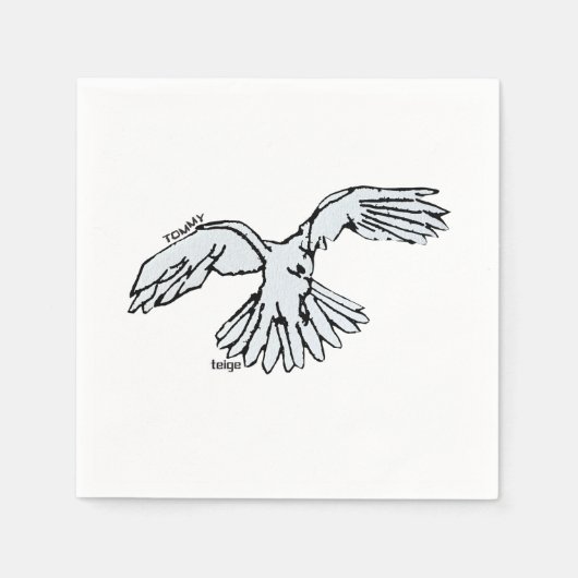 Tommy Memorial Napkins Serviette (Vorderseite)