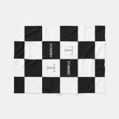 TOMMY Name Custom Kids Unisex Kinderzimmer Name Re Fleecedecke (Vorderseite (Horizontal))