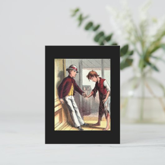 Tommy Tatters Postkarte (Stehend Vorderseite)