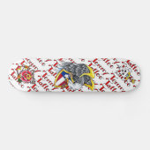 Tommy Tattoo Flash Skateboard (Horizontal)