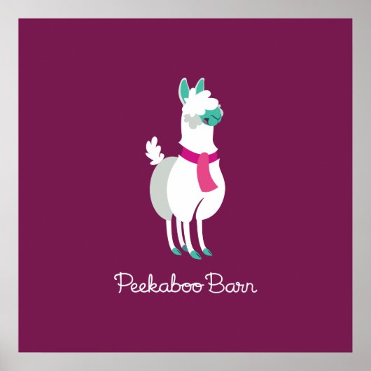 Tommy the Llama Poster (Vorne)