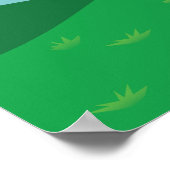 Tommy the Llama Poster (Ecke)