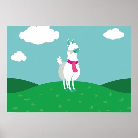 Tommy the Llama Poster (Vorne)