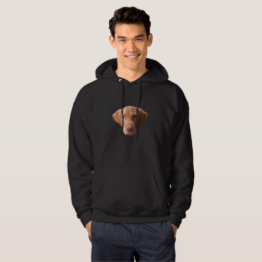 Tommy the Vizsla Puppy Hoodie (Vorne ganz)