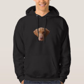 Tommy the Vizsla Puppy Hoodie (Vorderseite)