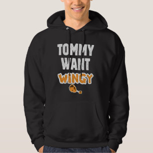Tommy Woll Wingy Funny Chicken Tommy likey Funny T Hoodie