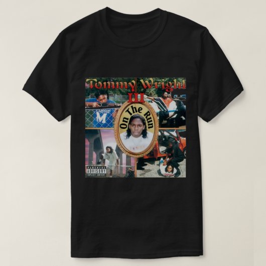 Tommy Wright III - Memphis Hip Hop Legend Es T-Shirt (Design vorne)