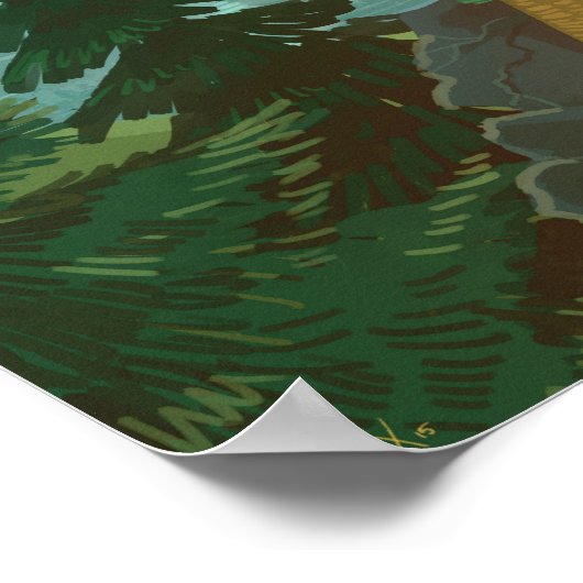 Tomoe Gozen Poster (Ecke)