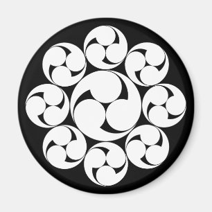 Tomoe von Itakura (ohne Hintergrund) Magnet