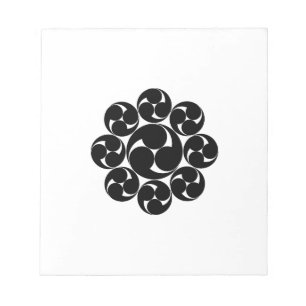 Tomoe von Itakura (ohne Hintergrund) Notizblock