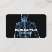 Tomographie Radiologin Visitenkarte (Vorderseite)