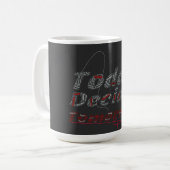 Tomorrow Begins Today Typografie Kaffeetasse (Vorderseite Links)