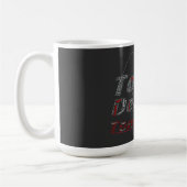 Tomorrow Begins Today Typografie Kaffeetasse (Links)