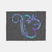 Tomorrow Needs You Suicide Prevention Awareness Dr Fleecedecke (Vorderseite (Horizontal))