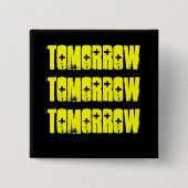 Tomorrow-The Shakespeare Reihen McBeth Button (Vorderseite)