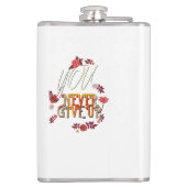 Tomorrow Will Be Better Flachmann (Rückseite)