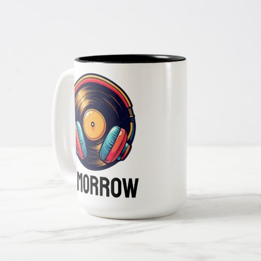 tomorrow zweifarbige tasse (Vorderseite Links)