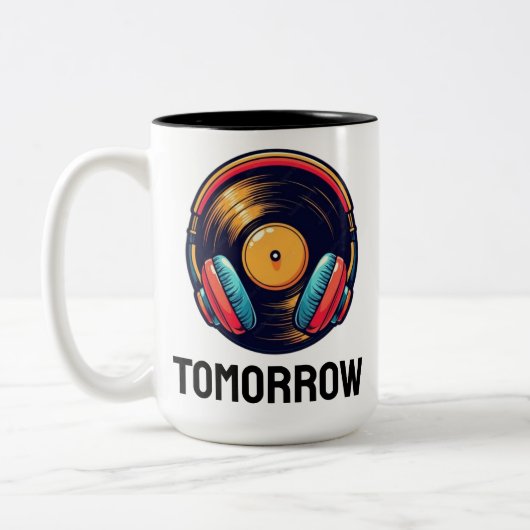 tomorrow zweifarbige tasse (Links)