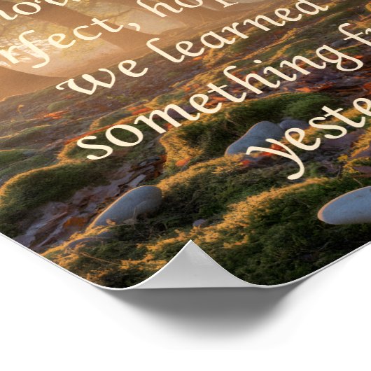 Tomorrows Poster (Ecke)