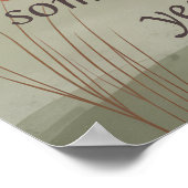 Tomorrows Poster (Ecke)