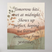 Tomorrows Poster (Vorne)