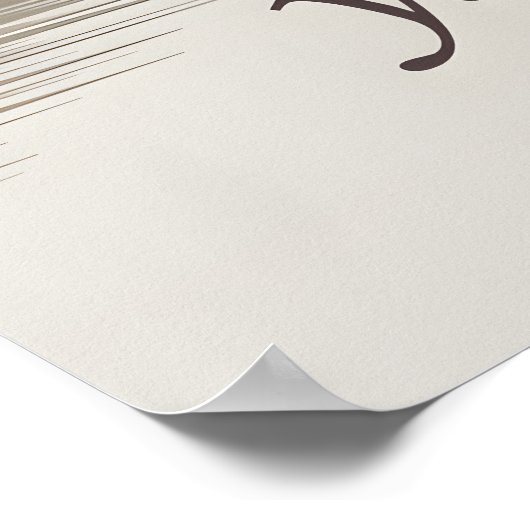 Tomorrows Poster (Ecke)