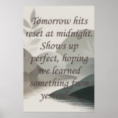 Tomorrows Poster (Vorne)