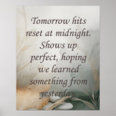 Tomorrows  poster (Vorne)