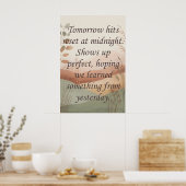 Tomorrows Poster (Küche)