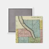 Tompkins Landkreis Magnet (Vorderseite/Rückseite)