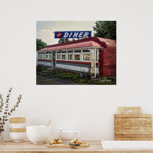 Toms Abendessen Poster (Küche)