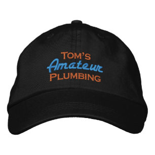 Toms Amateur-Installateur Bestickte Baseballkappe