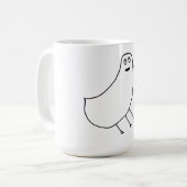 Toms Ente von TOBS Kaffeetasse (Vorderseite Links)