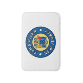 Toms River New Jersey Badematte (Vorderseite Vertikal)