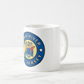 Toms River New Jersey Kaffeetasse (VorderseiteRechts)