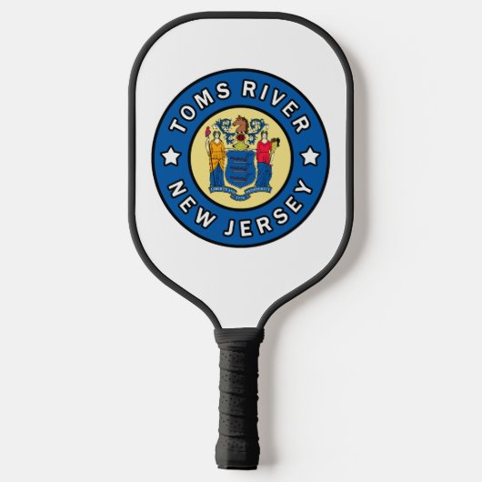 Toms River New Jersey Pickleball Schläger (Rückseite)