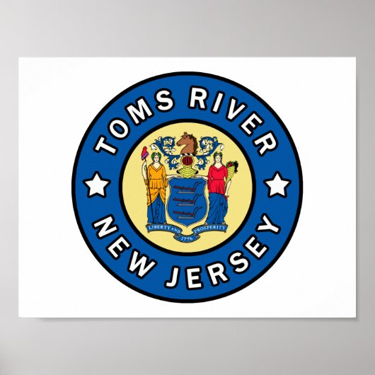Toms River New Jersey Poster (Vorne)