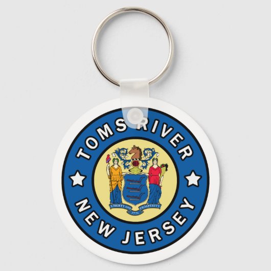 Toms River New Jersey Schlüsselanhänger (Vorderseite)