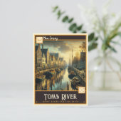 Toms River, New Jersey | VINTAG Postkarte (Stehend Vorderseite)